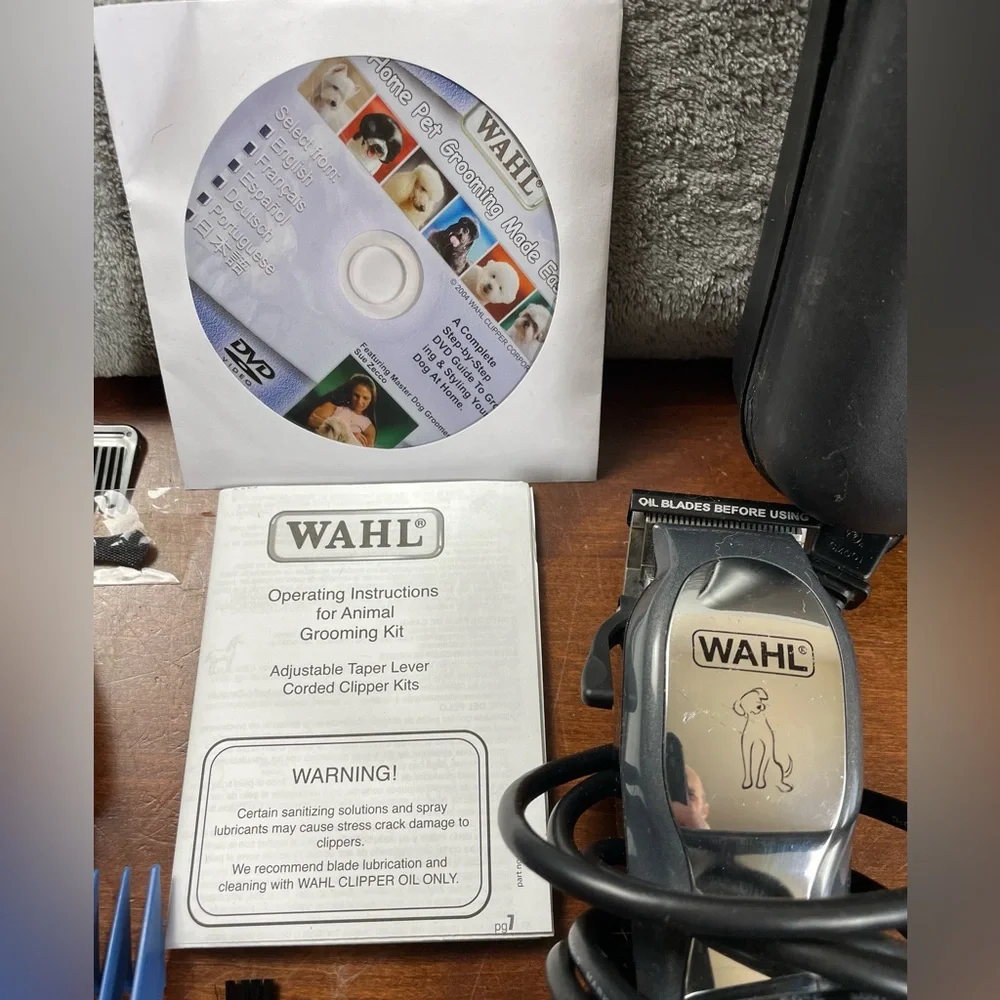 Wahl Corded Clipper Kit for Dogs And Animals Used. We only used it a few times